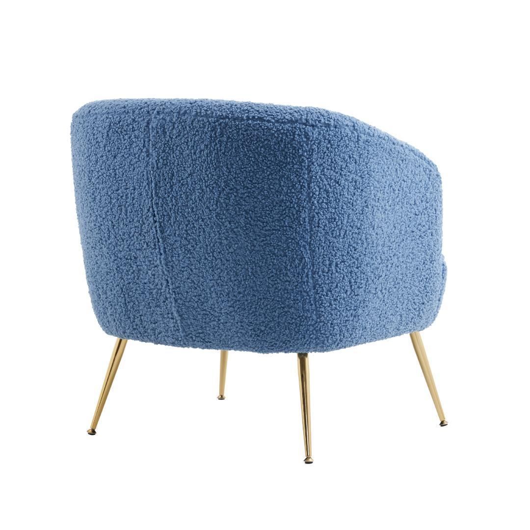 ネイビー】ソファ チェア 一人掛けソファ リビングチェア ふんわり