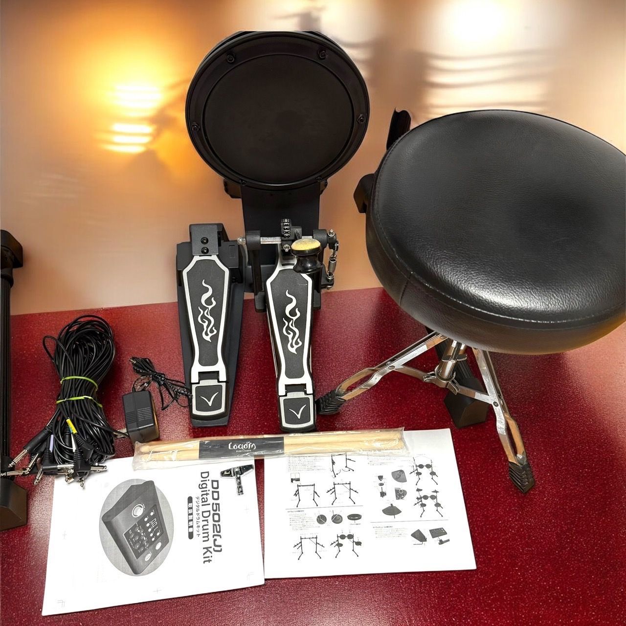 スティック 付き