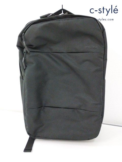 I906 [人気] incase インケース リュック ブラック City Compact Backpack with Diamond Ripstop | G