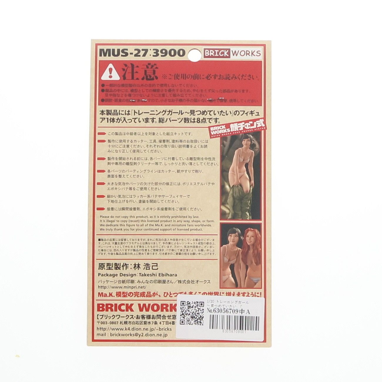 ブリックワークス☆マシーネンクリーガー 1/20 トレーニングガール 完成品 518B5DVVNqL._AC_UL210_SR210,