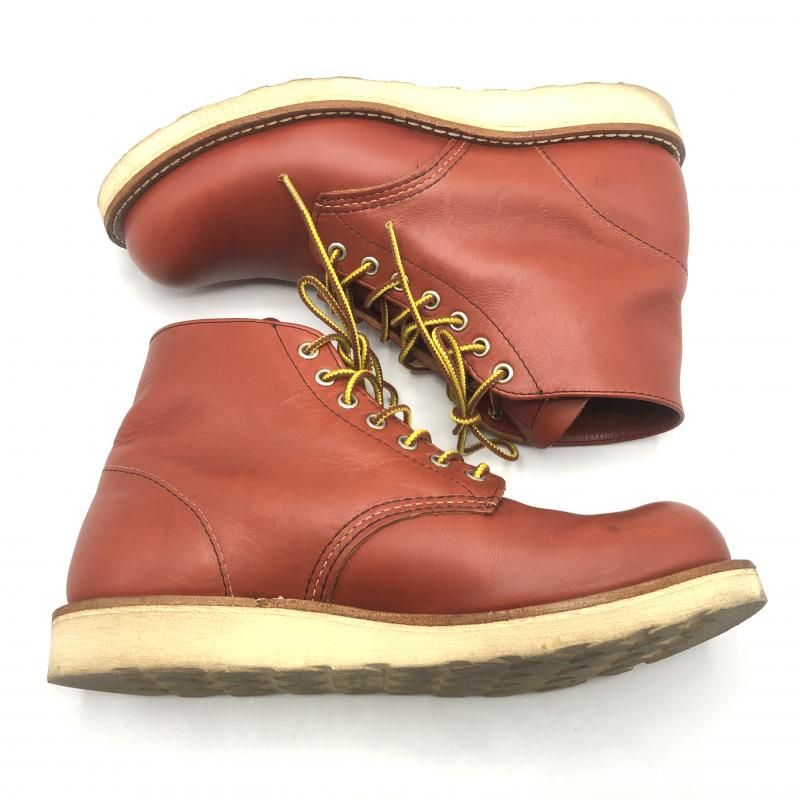 【中古】RED WING 8166 アイリッシュセッター ブーツ 26.5cm ブラウン レッドウイング 21年復刻[10]