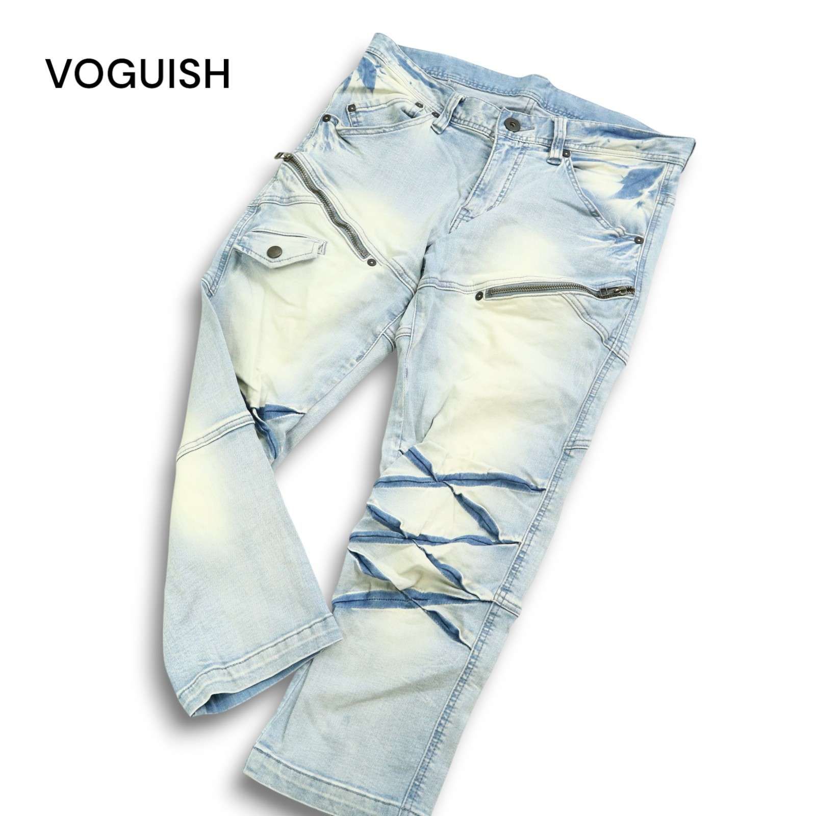 VOGUISH ヴォーギッシュ ルパート 春夏 ブリーチ加工