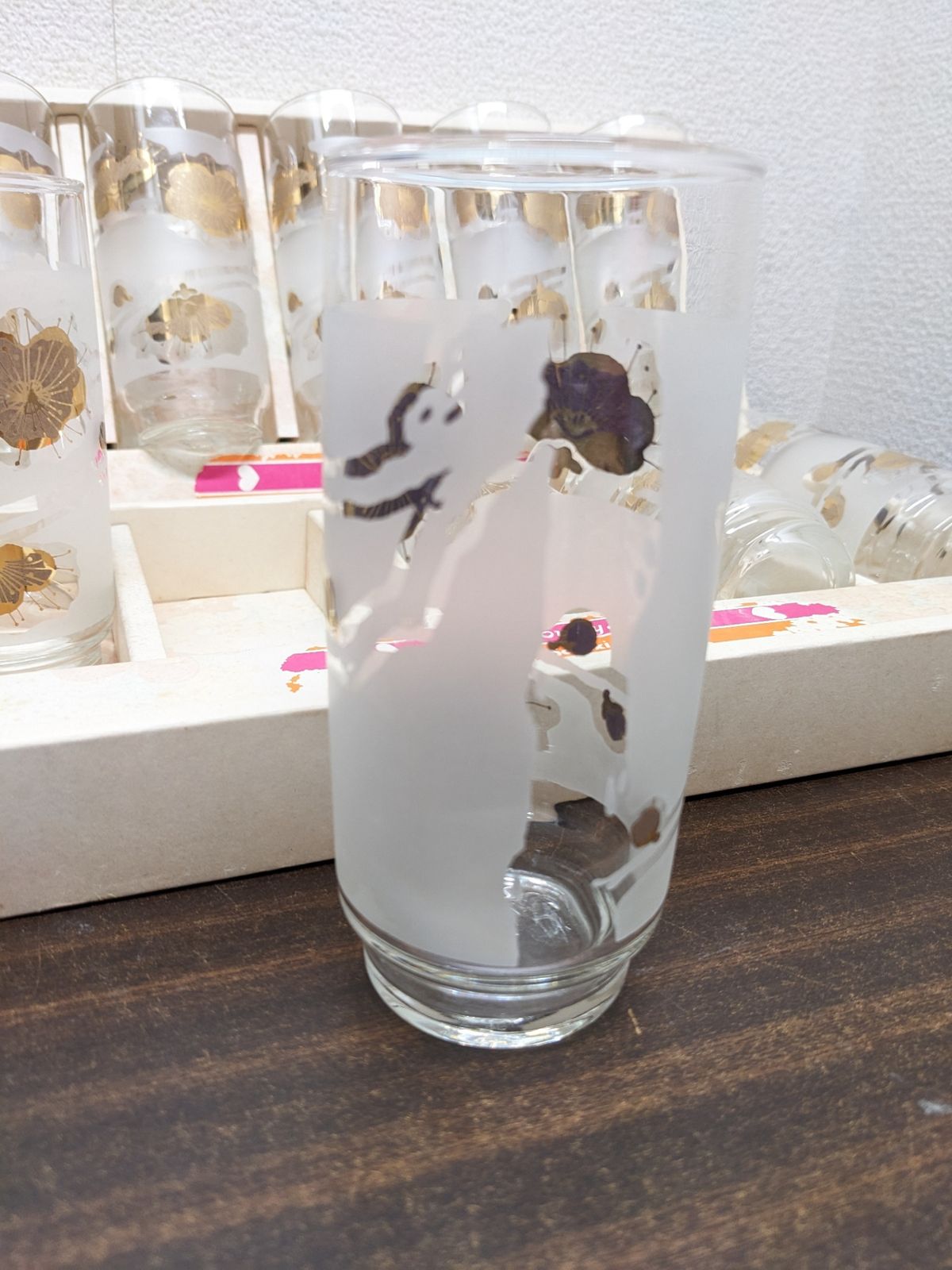 昭和レトロ◎佐々木硝子 LOVELY5 タンブラーセット 5客 ST90 ＜2