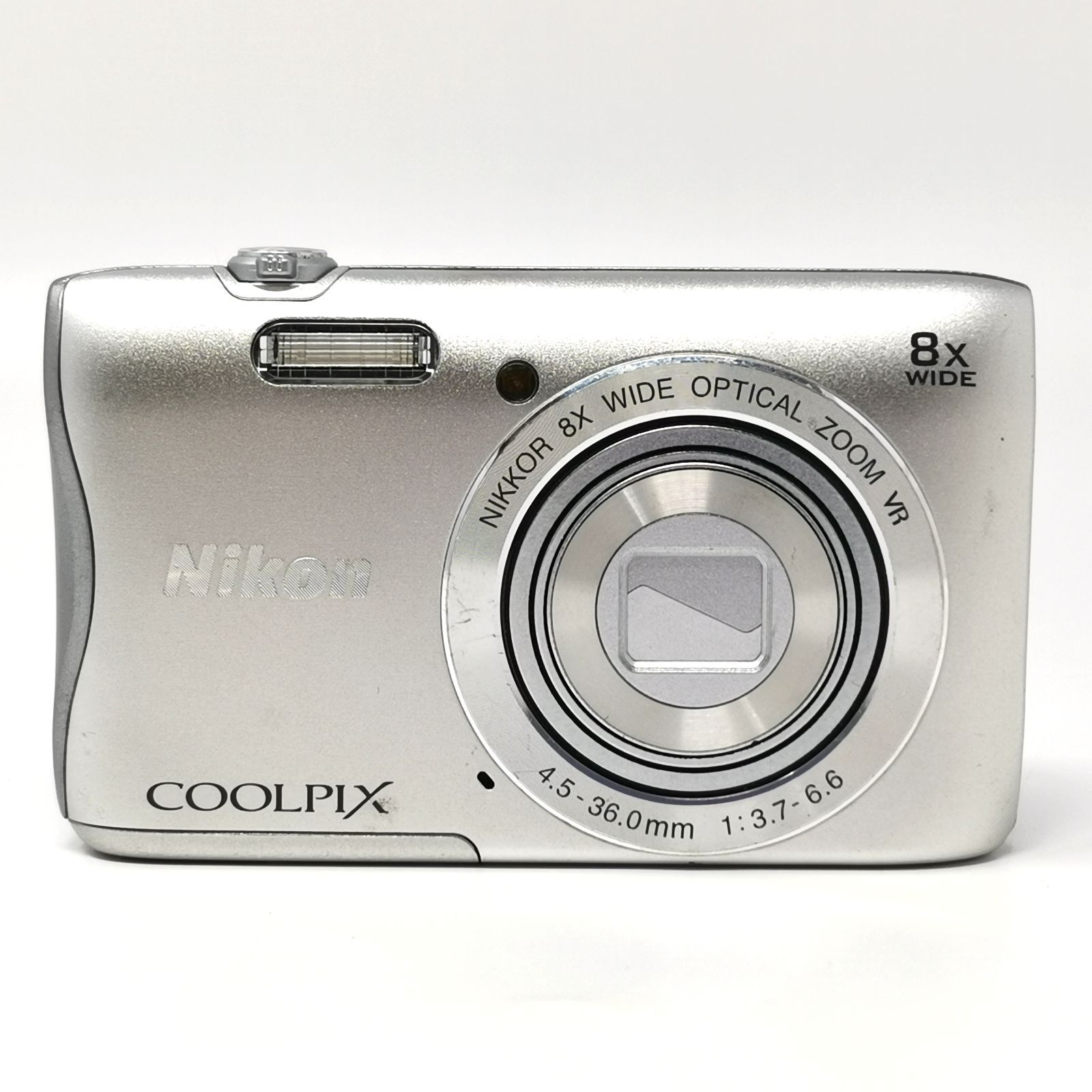 Nikon COOLPIX S3700 シルバー デジカメ 動作未確認 箱付き Nikon COOLPIX S3700 シルバー デジカメ 動作未確認 箱付き