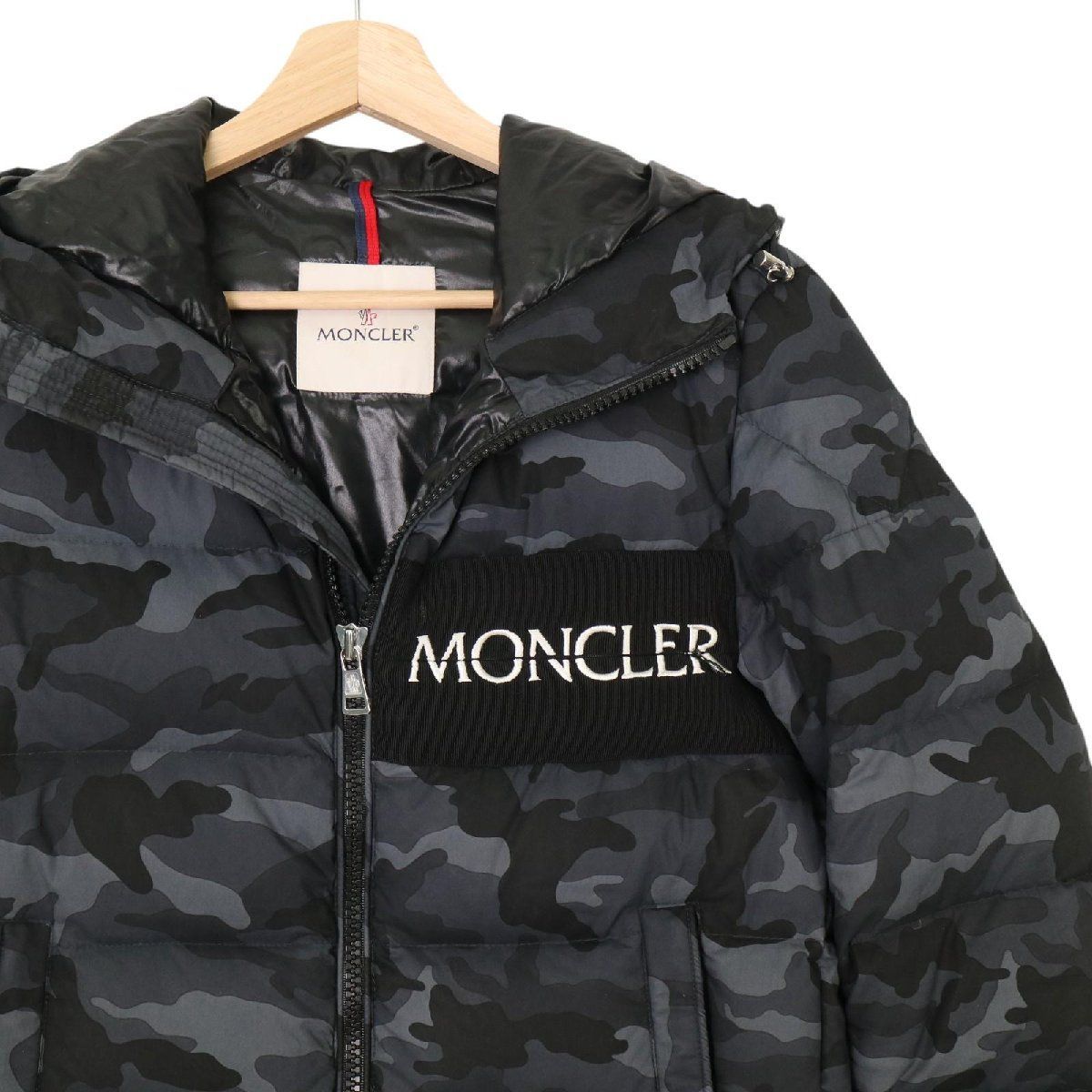 MONCLER モンクレールジャパン ダウンジャケット カモフラ ミリタリー 