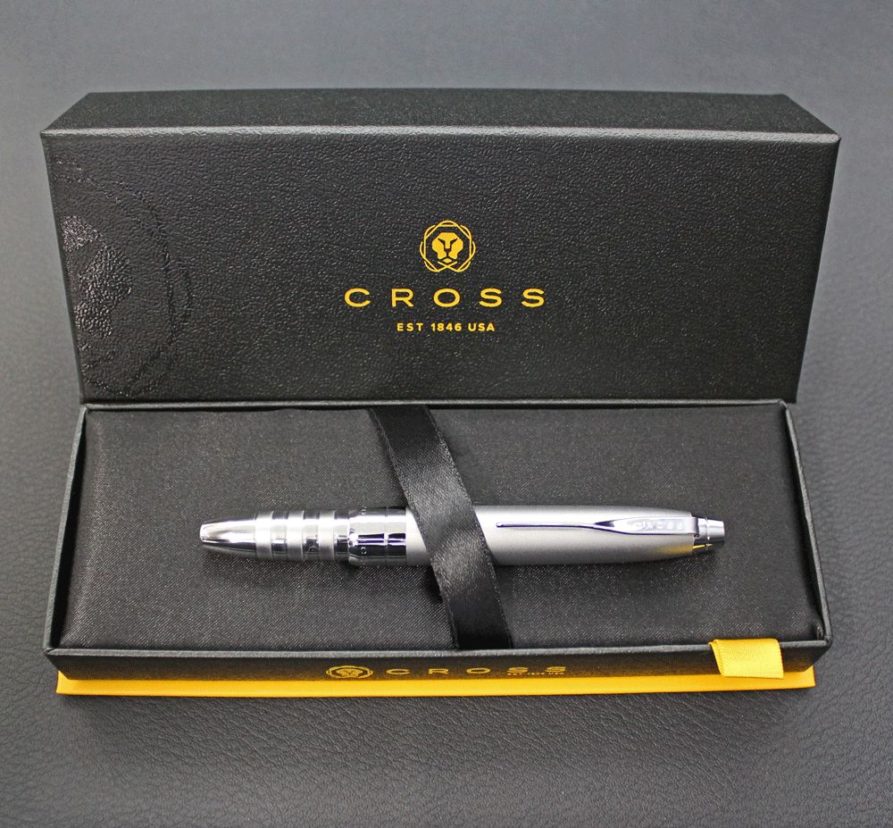 ☆希少 CROSS クロス コンパクト AT0252-4 サテンクローム