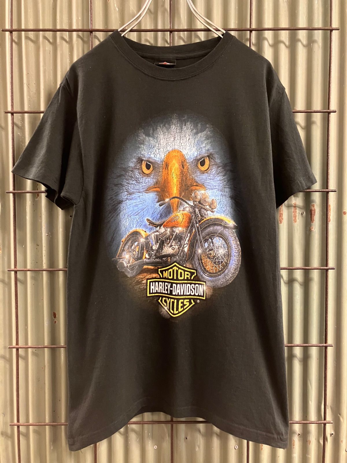Old MOTOR HARLEY DAVIDSON Print T-Shirt ハーレーダビッドソン　プリントカットソー　Tシャツ　Y2K