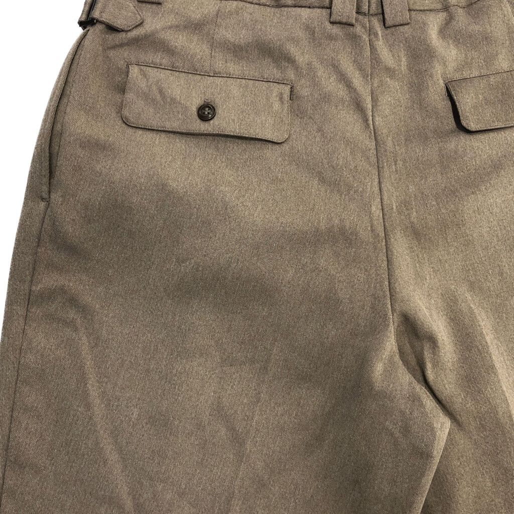 2タック ワイドスラックスパンツ