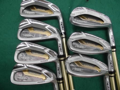 本間ゴルフ BERES 2019 8 S アイアンセット IR 2 ARMRQ 47 フレックスR メンズ 男性用 右利き 右用 Cランク ゴルフクラブ