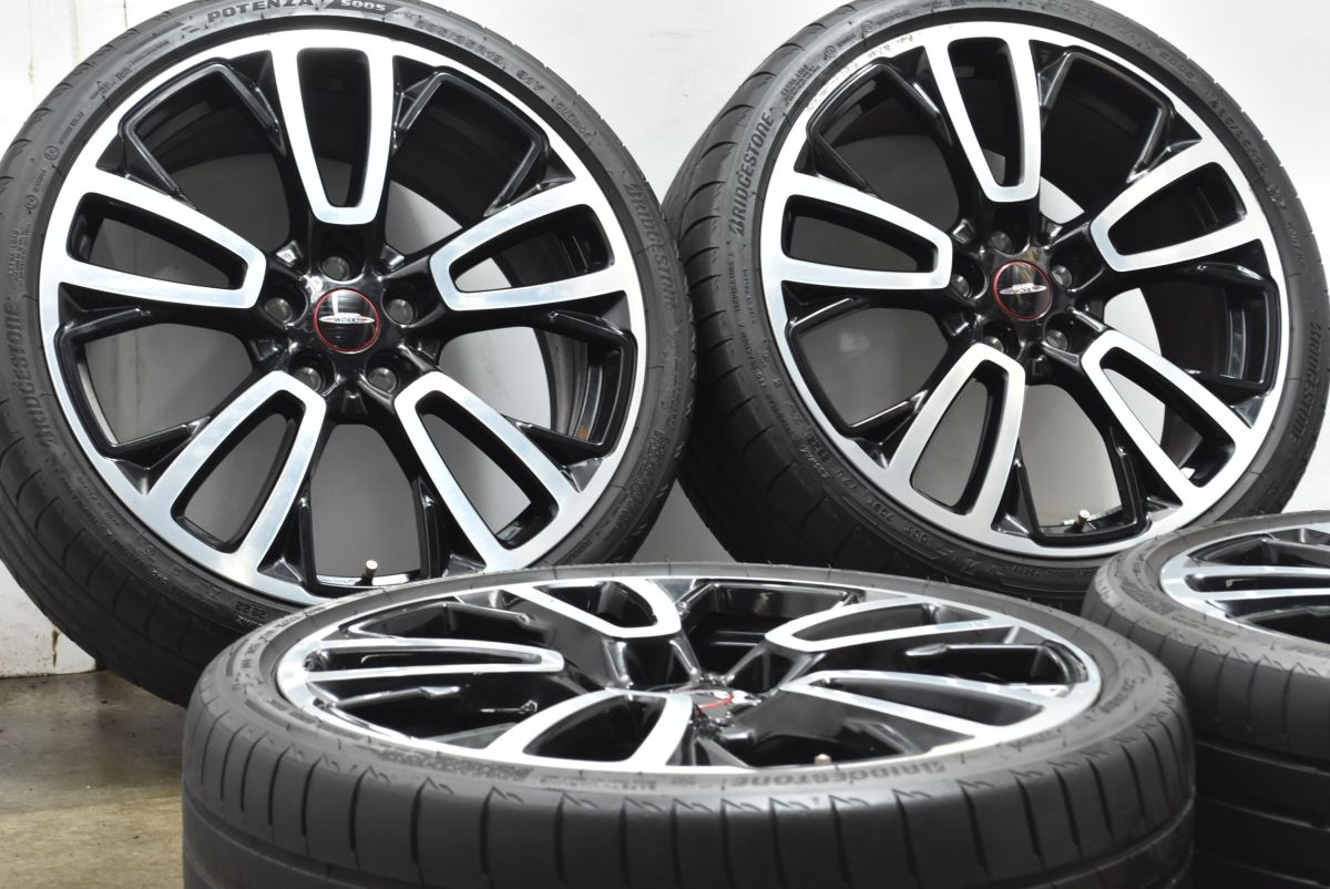 MINI F54 クラブマン JCW 純正 19in 8J 54 PCD112 ブリヂストン ポテンザ S005 235 35R19 ノーマル戻し 交換用