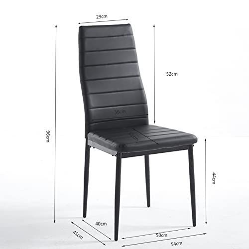 4脚セット ブラック