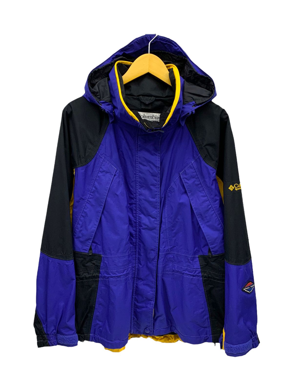 Columbia (コロンビア) Sportswear Company マウンテンパーカー RN69724 CA05367 Ⅼ ブルー イエロー  ブラック レディース /036 - メルカリ