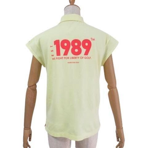 超美品　パーリーゲイツ　PGG フレンチスリーブ　半袖シャツ　モックネック　1 2023 パーリーゲイツ 美品 フレンチスリーブ風 ポロシャツ