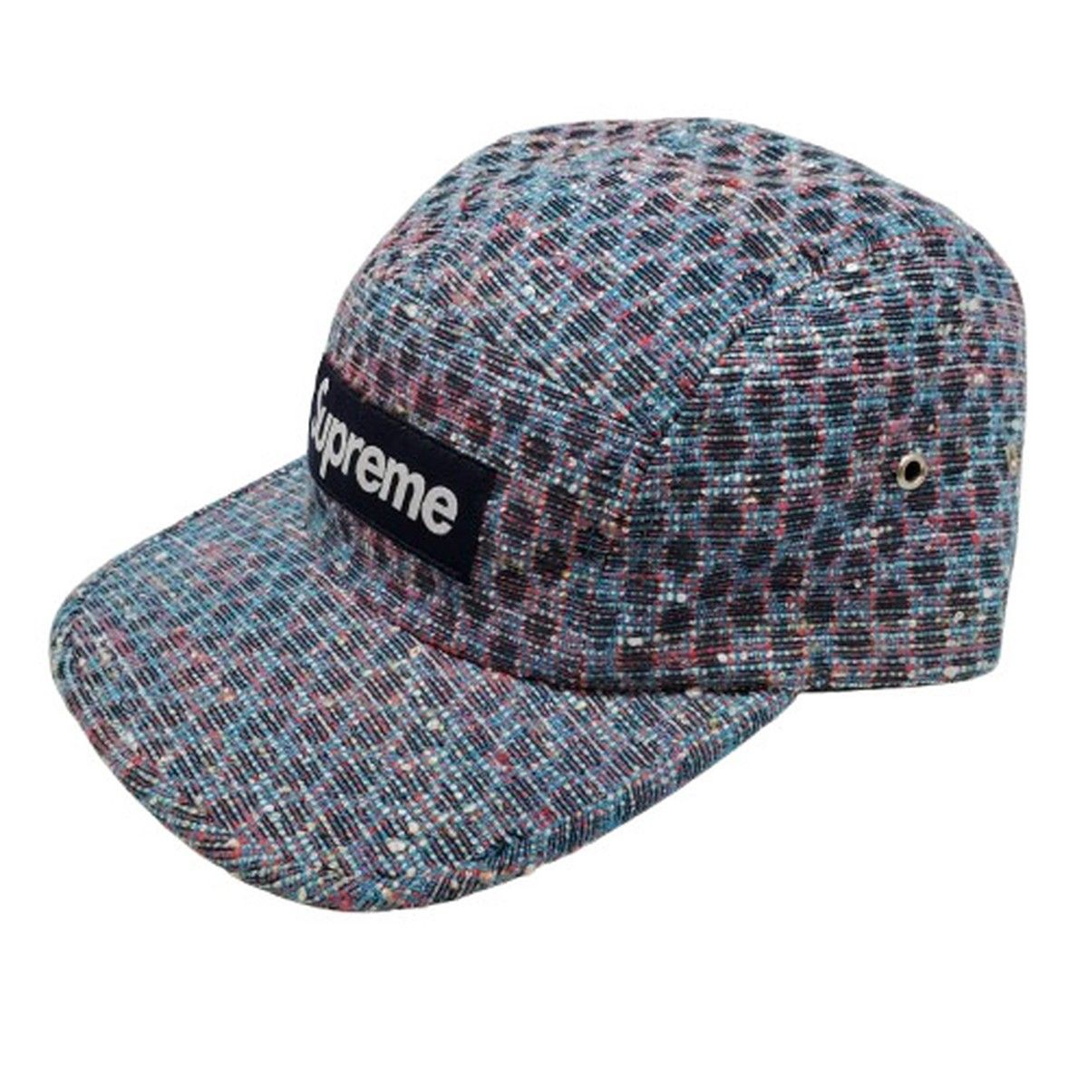 Cap Green Supreme Bright Tweed Camp Cap Supreme シュプリーム 12AW