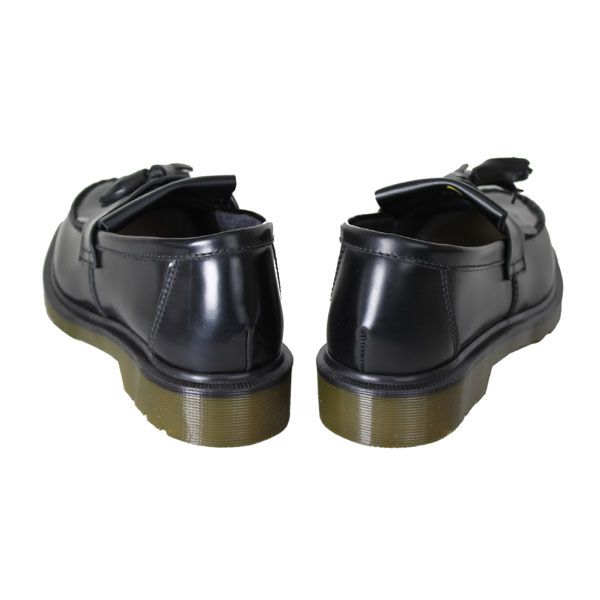 Dr.Martens ドクターマーチン ADRIAN ブラック UK8 27cm ADRIAN タッセルローファー