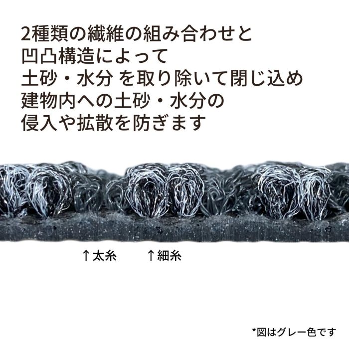 カーペットマット3100N 茶
