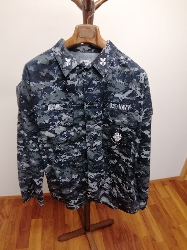 ◇デジタルカモ ジャケット US NAVY アメリカ軍 US 戦闘服 迷彩 - メルカリ