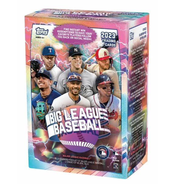 2023 Topps ビッグリーグ ベースボール 10パック ブラスターボックス 1パック8枚入り 10パック [並行輸入品] 