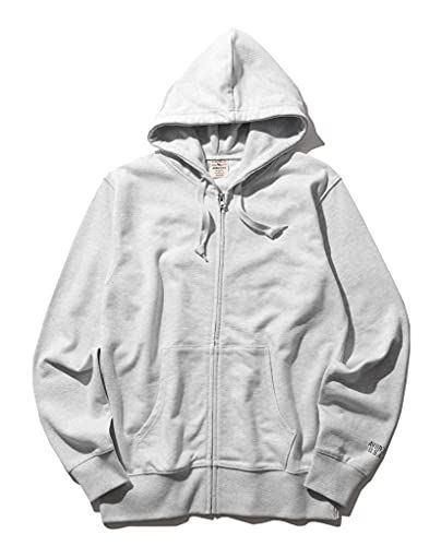 11 L/GREY_M [アヴィレックス] スェットパーカー DAILY ZIP PARKA