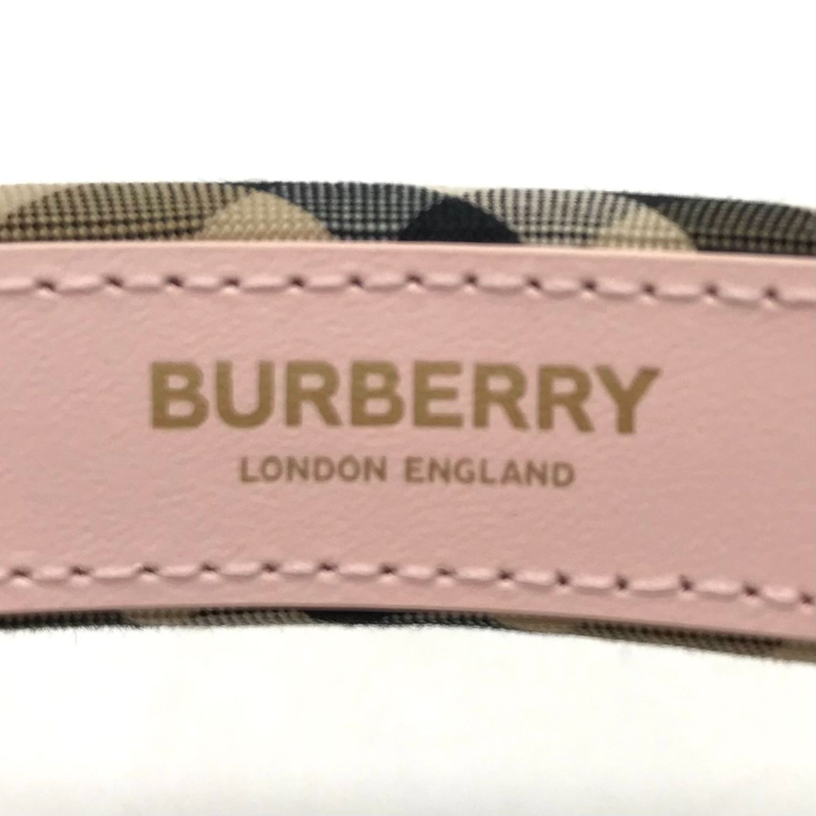 ▽【美品】BURBERRY/バーバリー ヴィンテージチェック カチューシャ