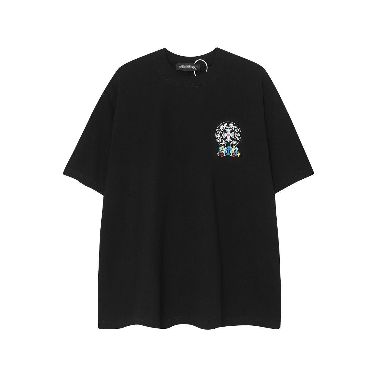 新品未使用 Chrome Hearts クロムハーツ Ｔシャツ 半袖 刺繍 ファッション トップス ホワイト ブラック 男女兼用 - メルカリ