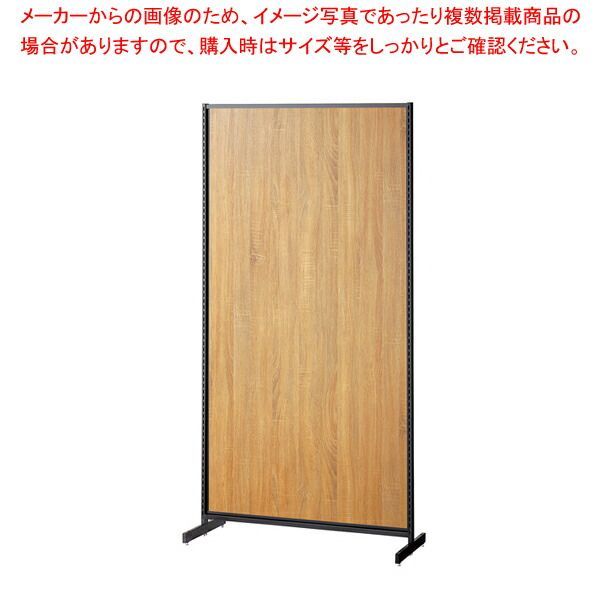 SF中央両面スリムタイプ W90×H180cm ブラック 選べる8タイプ ラスティック柄パネル付き 61-751-27-6