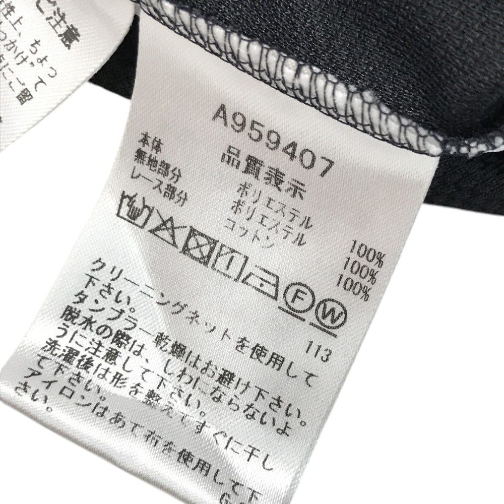 サイズ：36 ARCHIVIO アルチビオ ノースリーブ ポロシャツ ボーダー柄