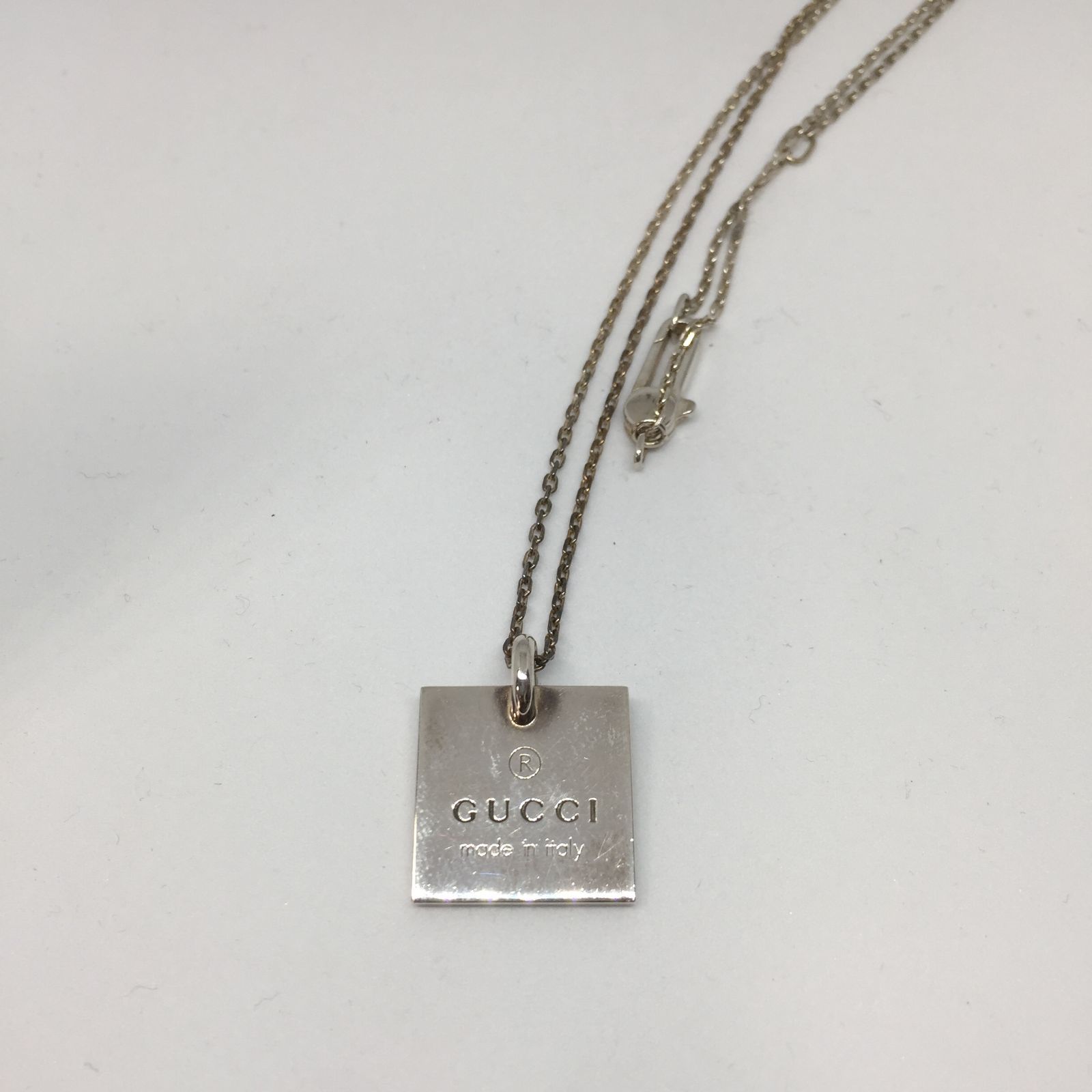 GUCCI　グッチ　223869 J8400 8106　ネックレス　シルバー