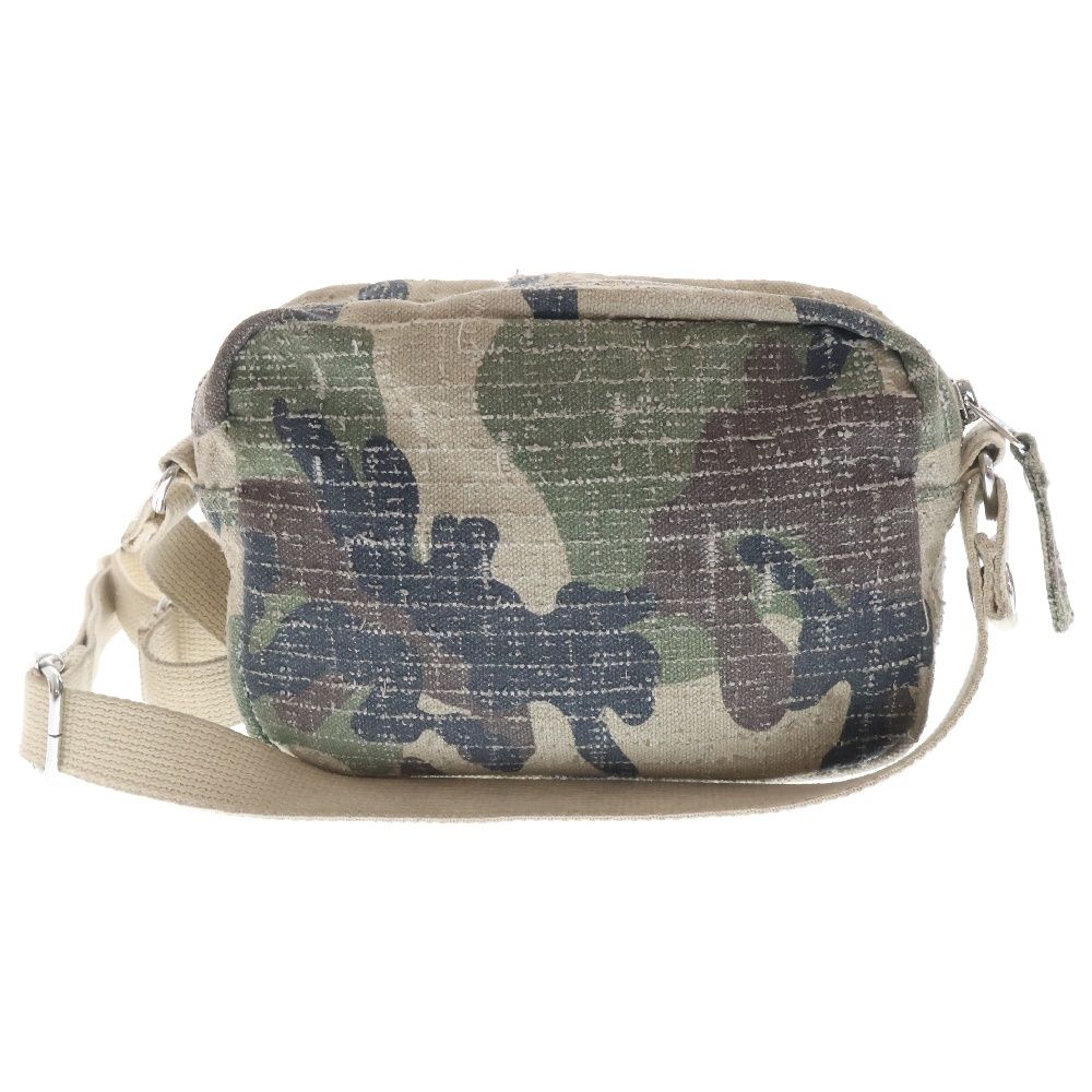 STUSSY (ステューシー) 24AW NEEDLE PUNCH SIDE POUCH カモ柄 ミニ
