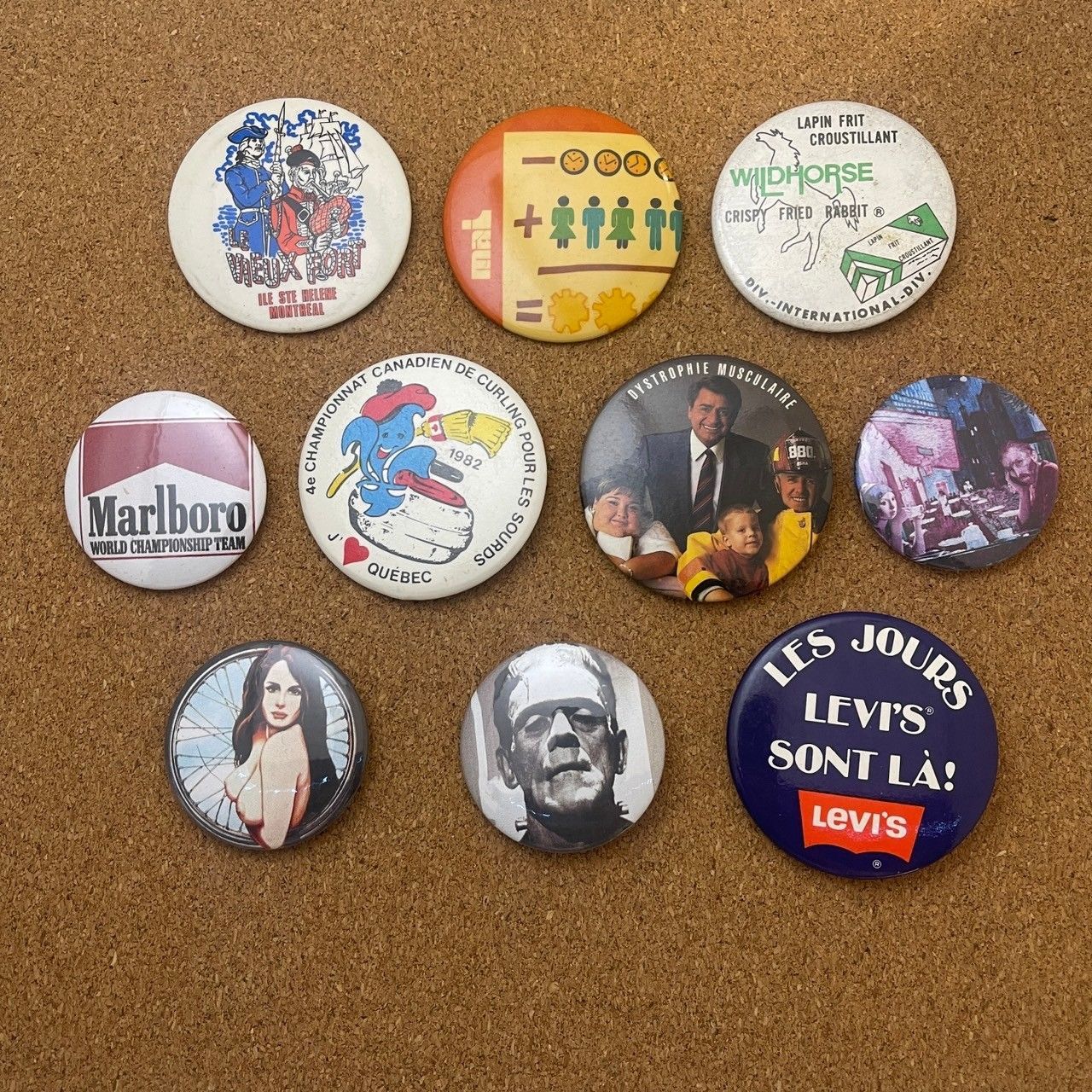 USA VINTAGE 缶バッジ／100個 古着屋GREEN HEAVENの通販音楽系アイテムページ ➀ 70s 80s