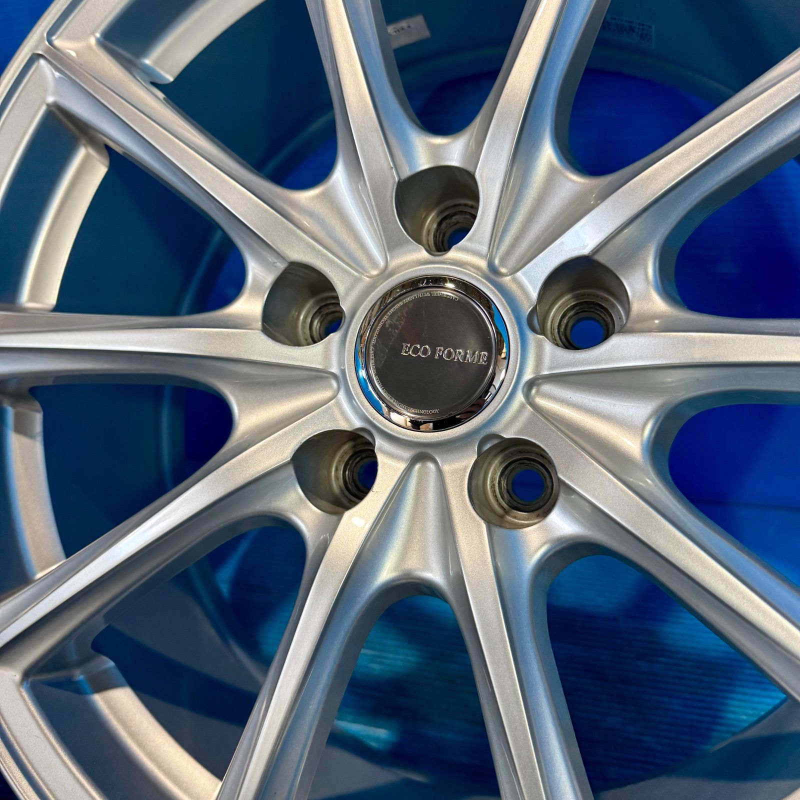 中古 ブリヂストン ECO FORME エコフォルム 17インチ アルミ