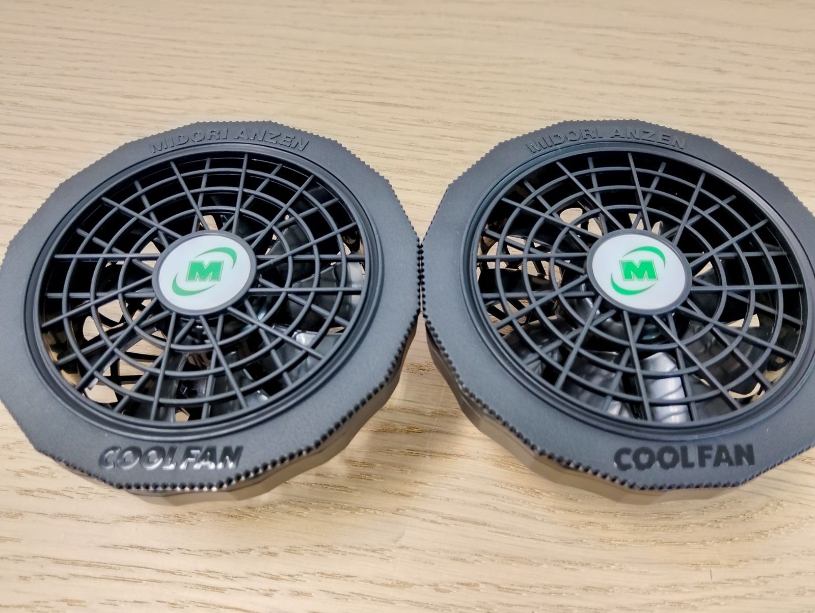 ミドリ安全] クールファン用 レギュラーファン セット （バッテリー