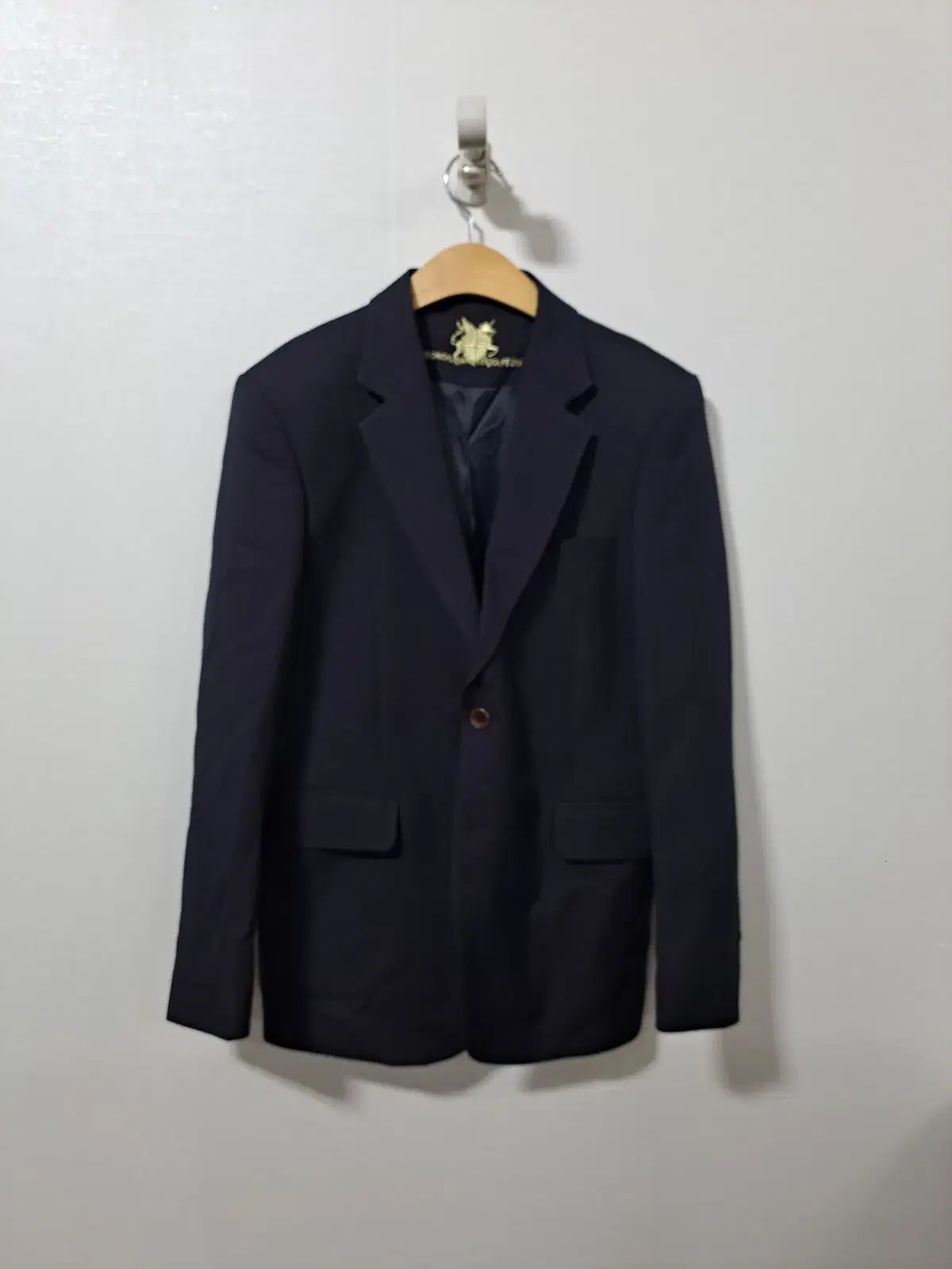 ゴールド ボタン 黒 ブレザー セットアップ MAISON SPECIAL 金ボタン