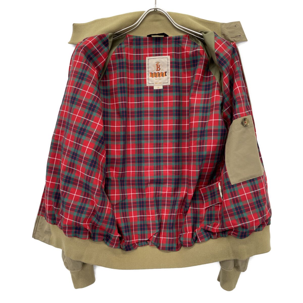 新品未使用タグ付】BARACUTA スウィングトップ38 ベージュG9