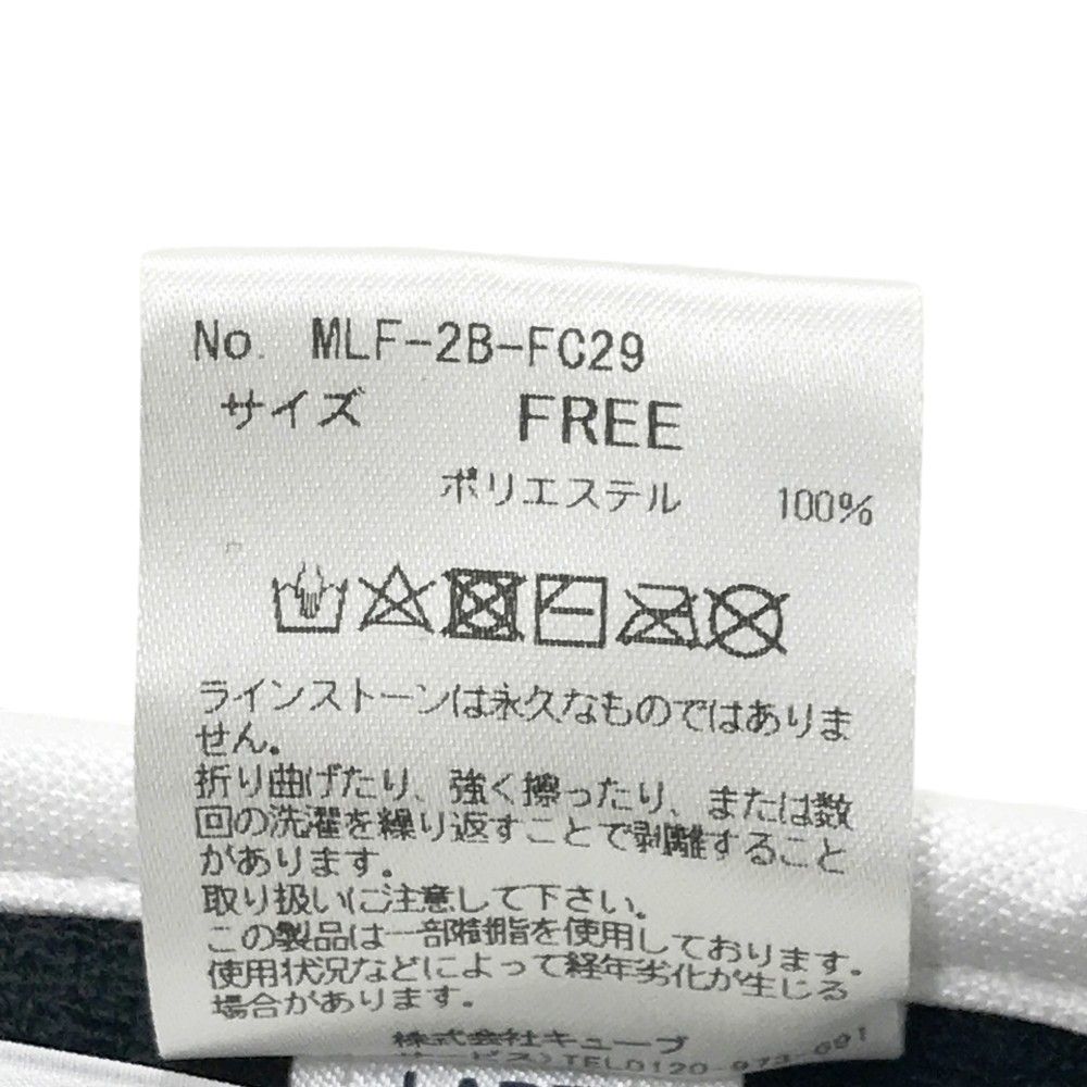 激売れ！ MARK-LONA マークアンドロナ サンバイザー リボン ホワイト系 240101540916 ゴルフウェア ストスト トレンド品が満載！