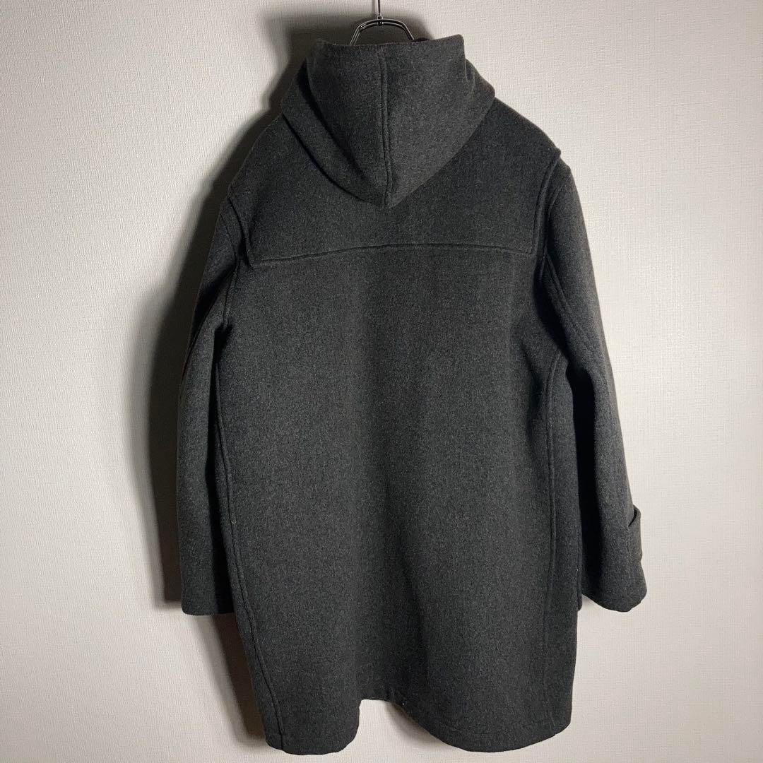 90s USA製】RALPH LAUREN ダッフルコート ウール グレー L