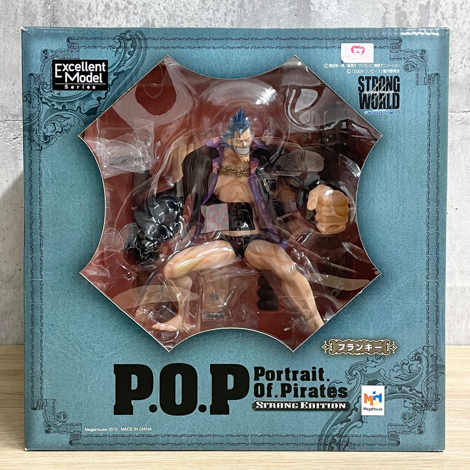 メガハウス P.O.P ワンピース STRONG EDITION フランキー フィギュア