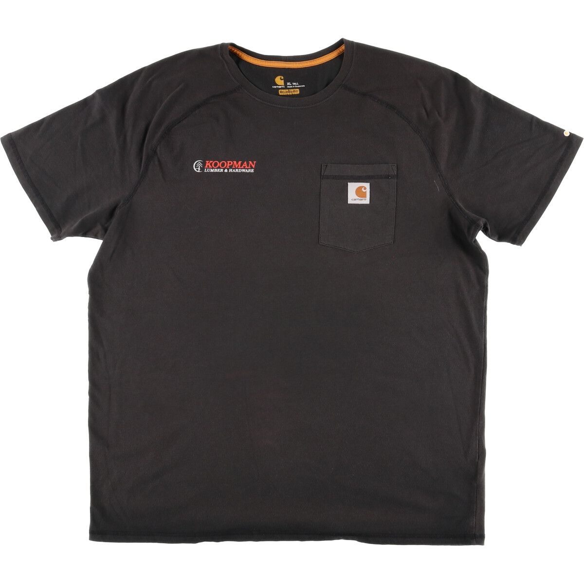 古着 カーハート Carhartt RELAXED FIT ラグラン 半袖 プリントTシャツ メンズXL /eaa441762 【中古】/eaa441762