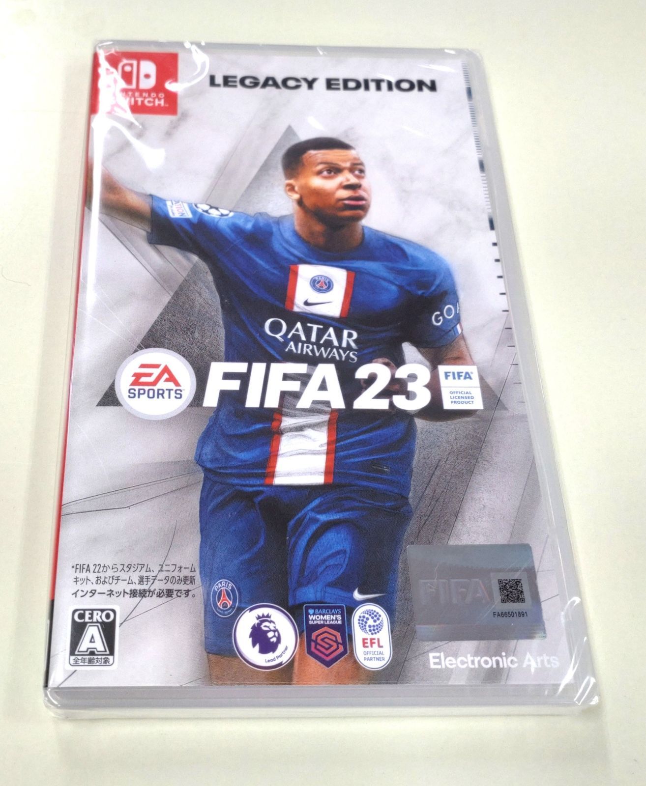 20.Nintendo Switchソフト【FIFA 23 Legacy Edition】未開封 - お宝 ... FIFA 23 Legacy Edition Switch 新品・未開封