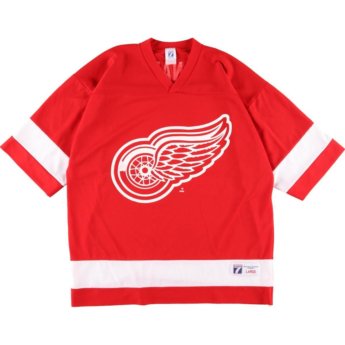 古着 LOGO7 NHL DETROIT RED WINGS デトロイトレッドウィングス ゲーム