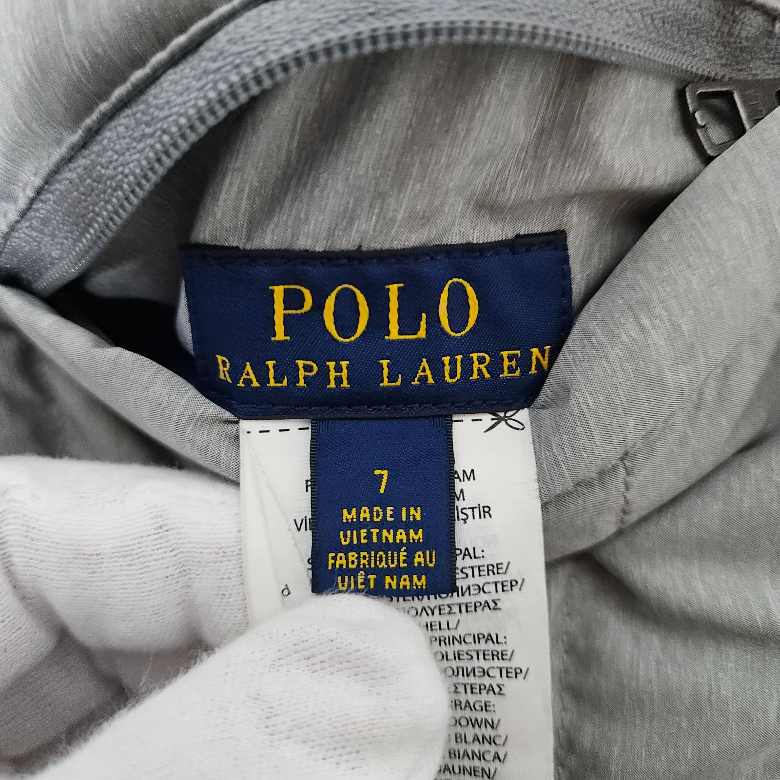 美品】POLO RALPH LAUREN ポロ ラルフローレン リバーシブル ダウン