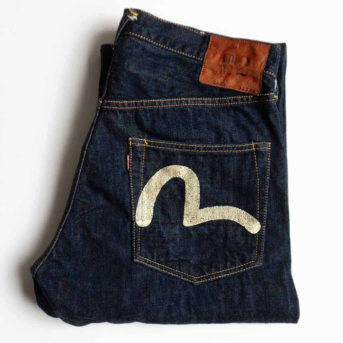 美品/濃紺】EVISU 【LOT.2000 デニムパンツ】34×35 エビス