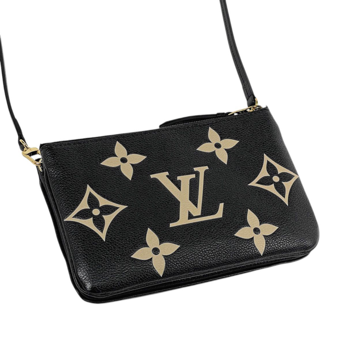 ルイ・ヴィトン Louis Vuitton ポシェット ドゥーブル ジップ