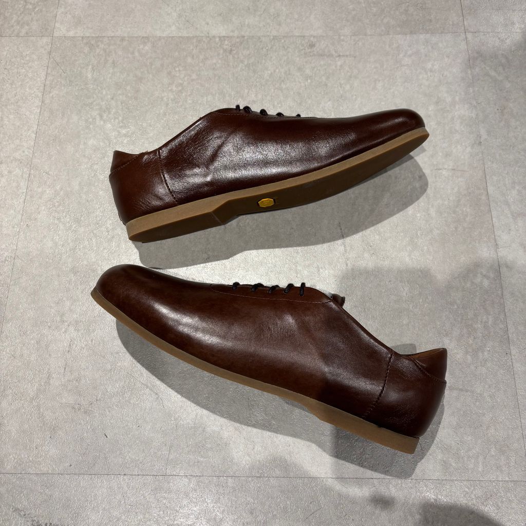 OUR LEGACY アワーレガシー SNEAK IN CASTAGNO SATIN BOVINE レザー