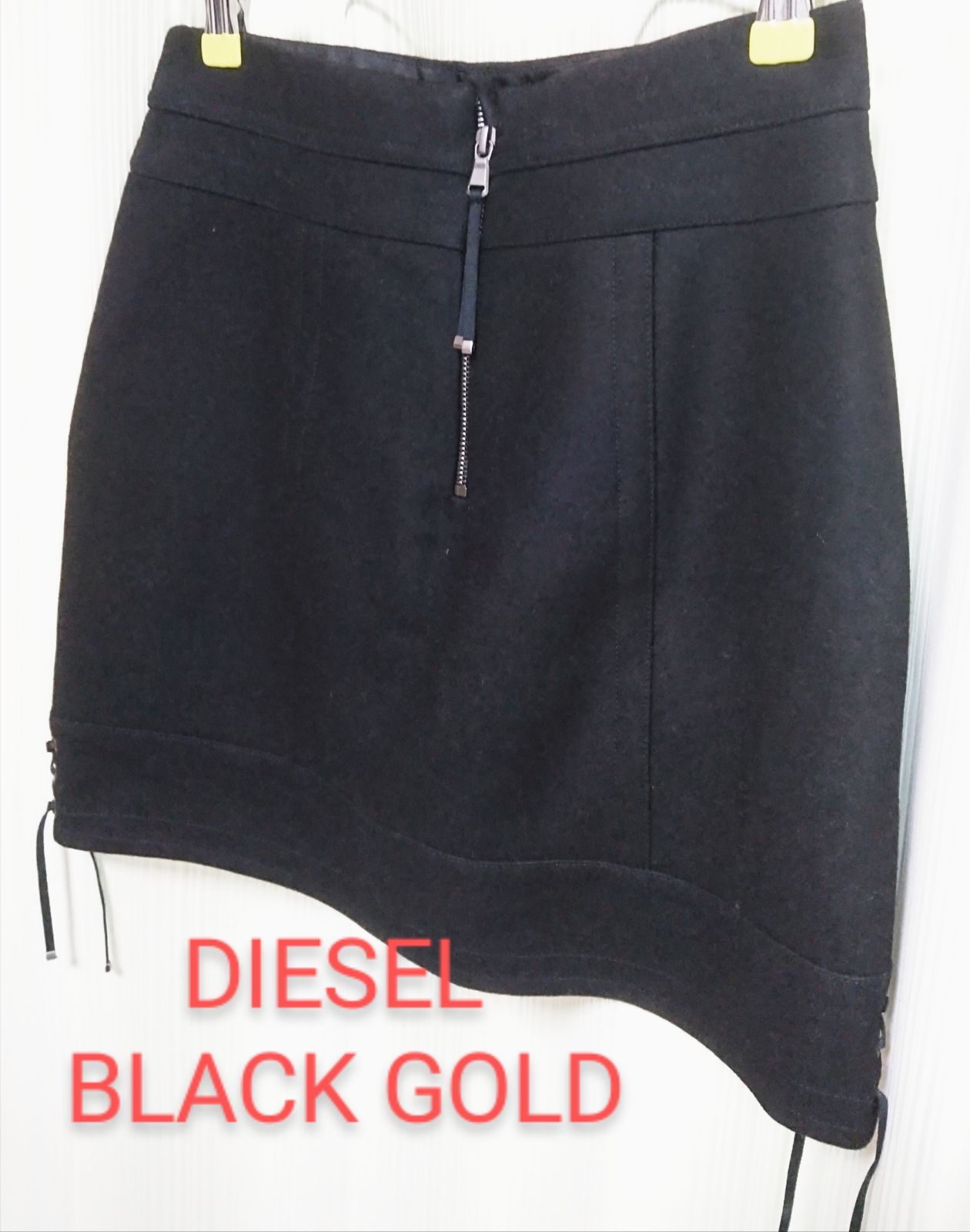 グランドセール 【未使用品】DIESEL スカート BLACK GOLD スカート 38