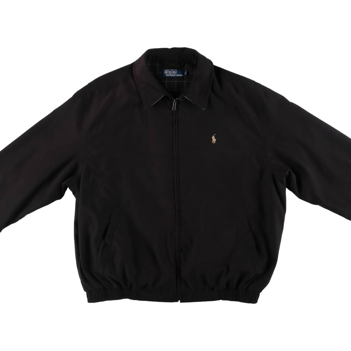 Vintage Polo ラルフローレン スイングトップ 黒 3XL Polo Ralph Lauren スイングトップ 黒 ポロラルフローレン ワン