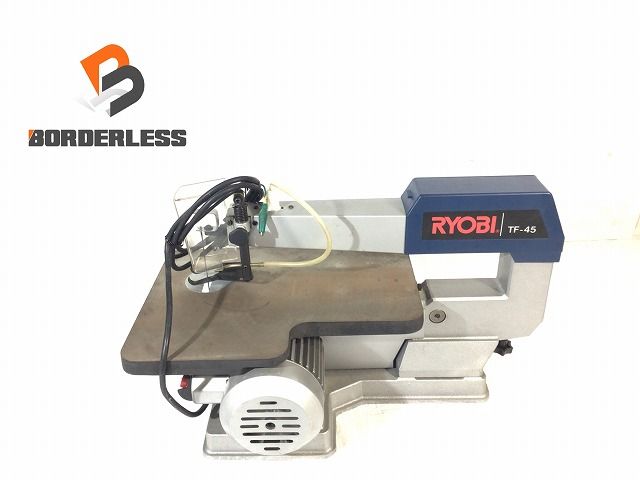 ☆比較的綺麗です☆ RYOBI リョービ 100V 電動卓上 糸ノコ盤 TF
