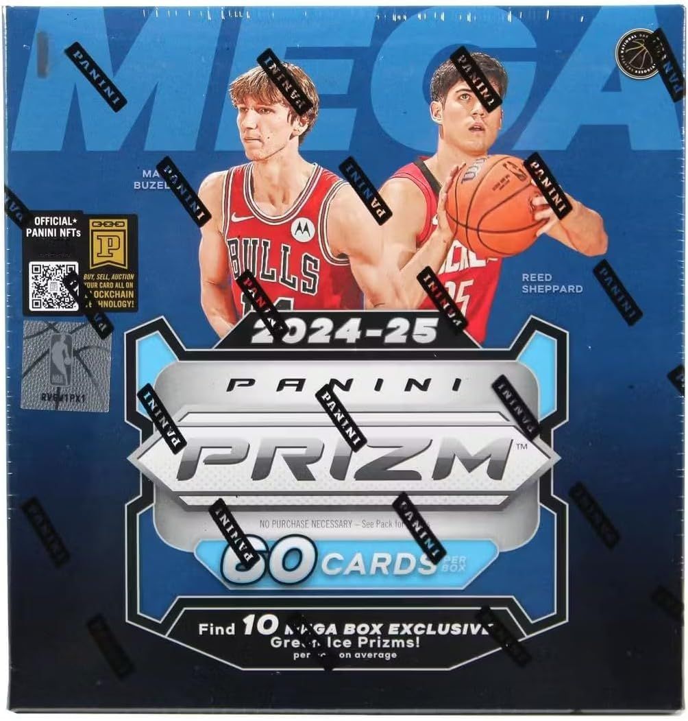 2025-25 Panini Prizm Basketball Hobby Mega Box - パニーニ プリズム バスケットボール ホビー メガボックス 並行輸入品