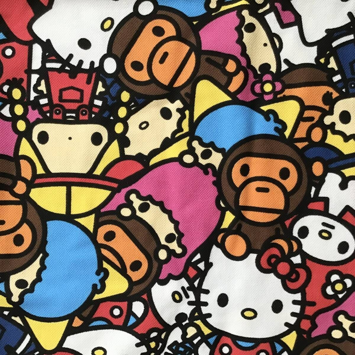 ☆新品☆ SANRIO × BAPE マイロ ポロシャツ Lサイズ a bathing ape 