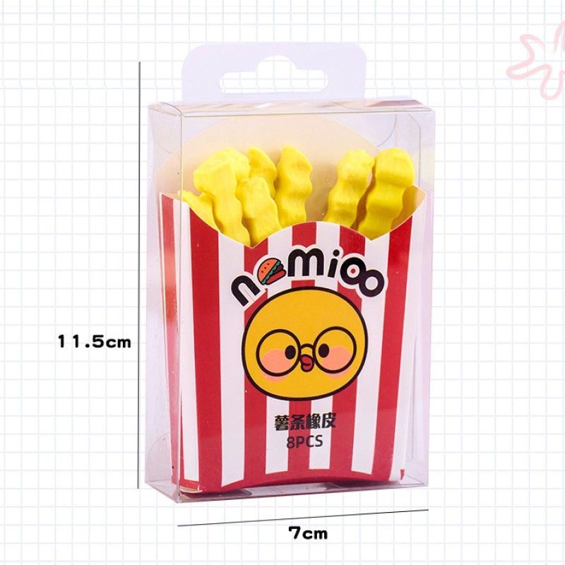 かわいい クッキー型 消しゴム 5枚 箱入り ビスケット お菓子 文房具